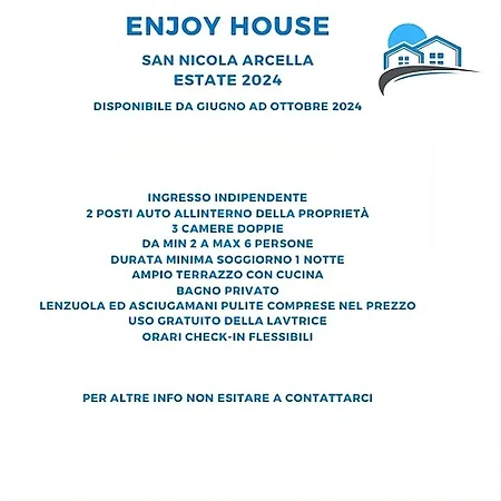 Casa vacanze Enjoy House Intera Casa Vacanze 6 Posti Letto Leggi Info Host